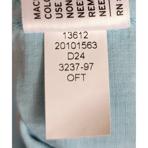 Duluth Trading Co Womens 4X Blue Heirloom Gardening Shirt 3237-97 Pockets Vented - Picture 6 of 7